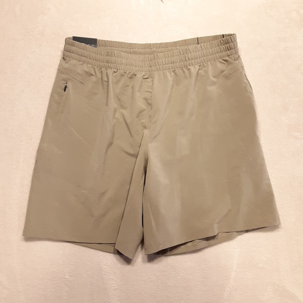 VRST Men's 8" Elevate Shorts Large Earl Grey Relaxed Fit MAX231403 Towel Loop - Picture 1 of 11